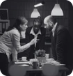 Creative team discussion